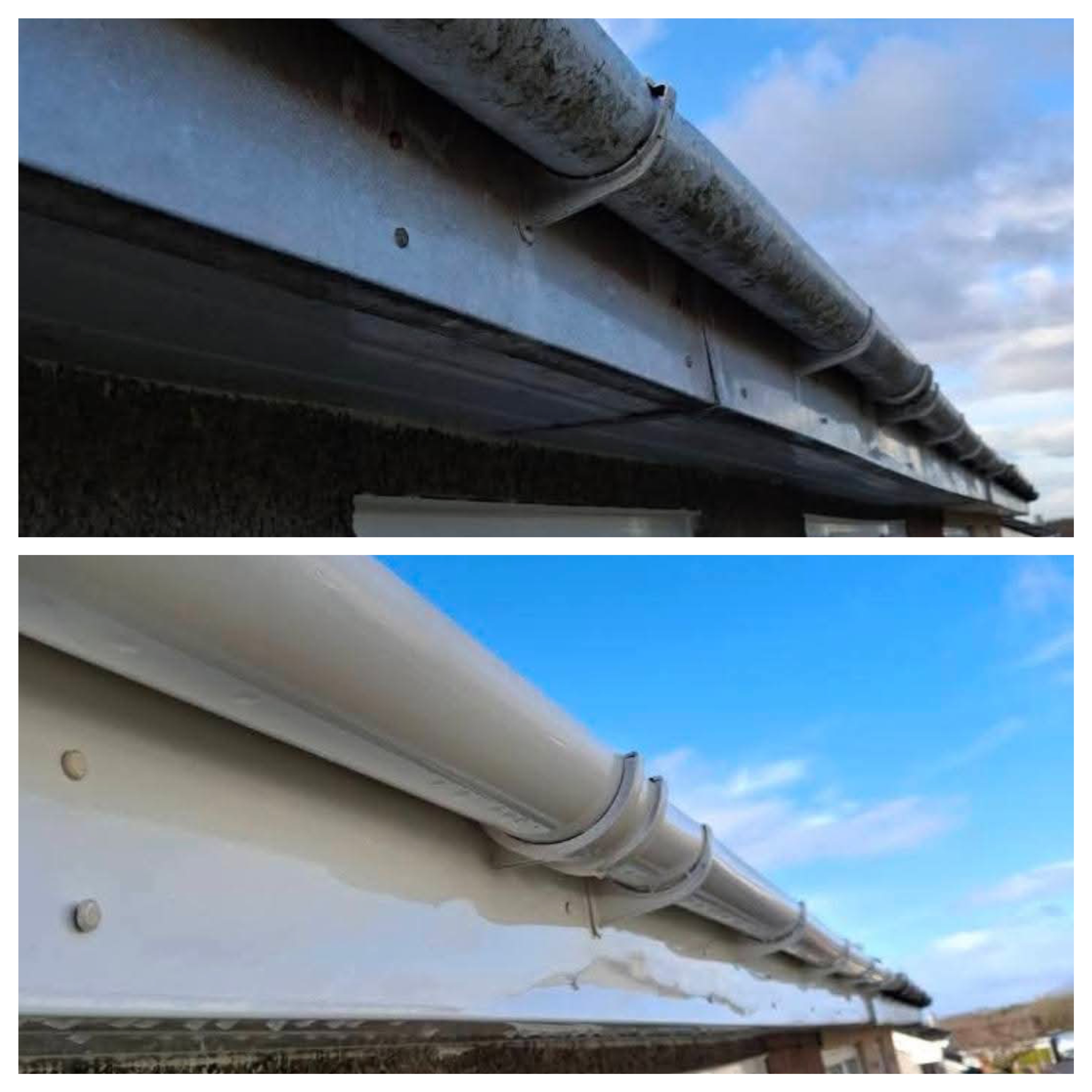 Fascia and soffit cleaning by K2 Pressure