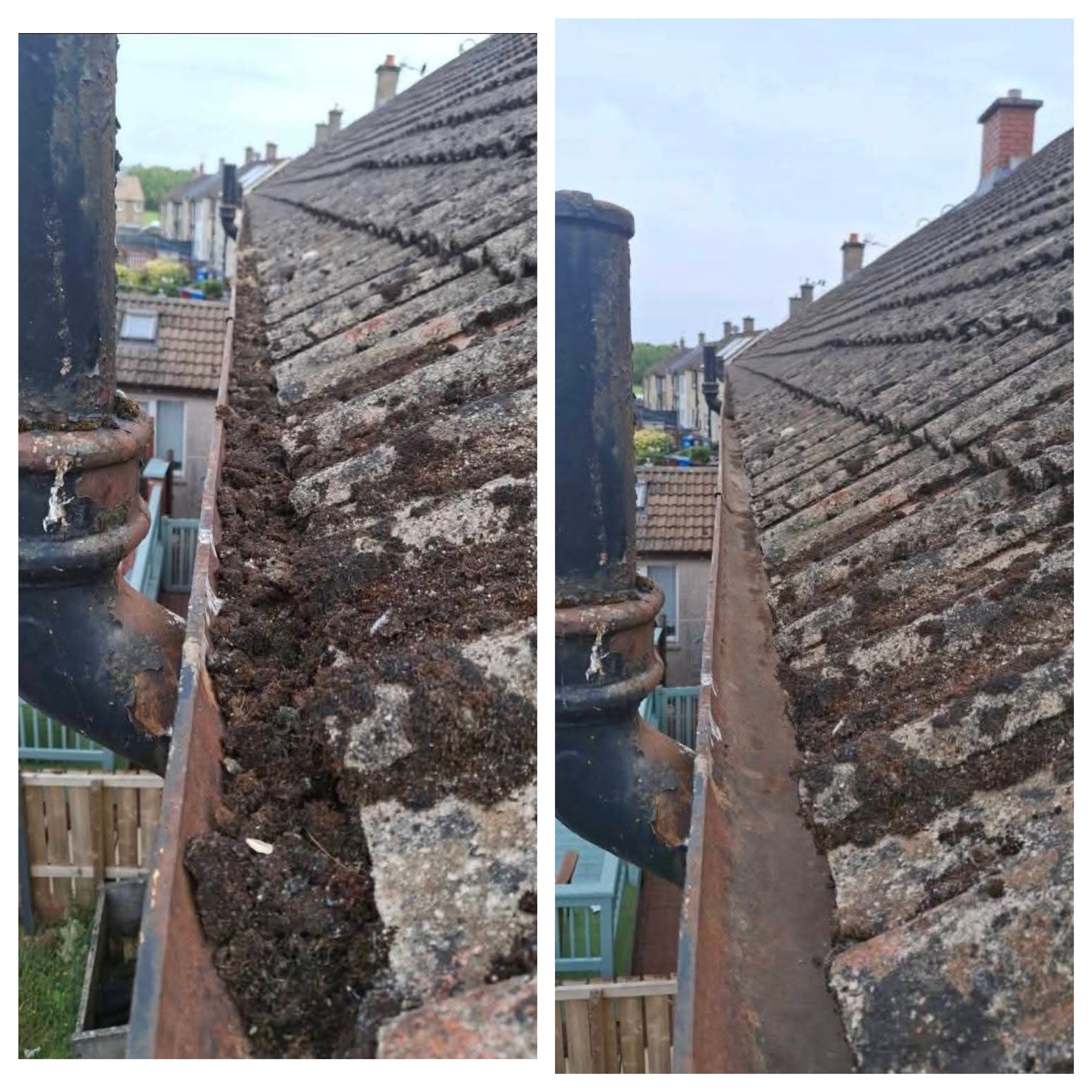 Gutter cleaning by K2 Pressure