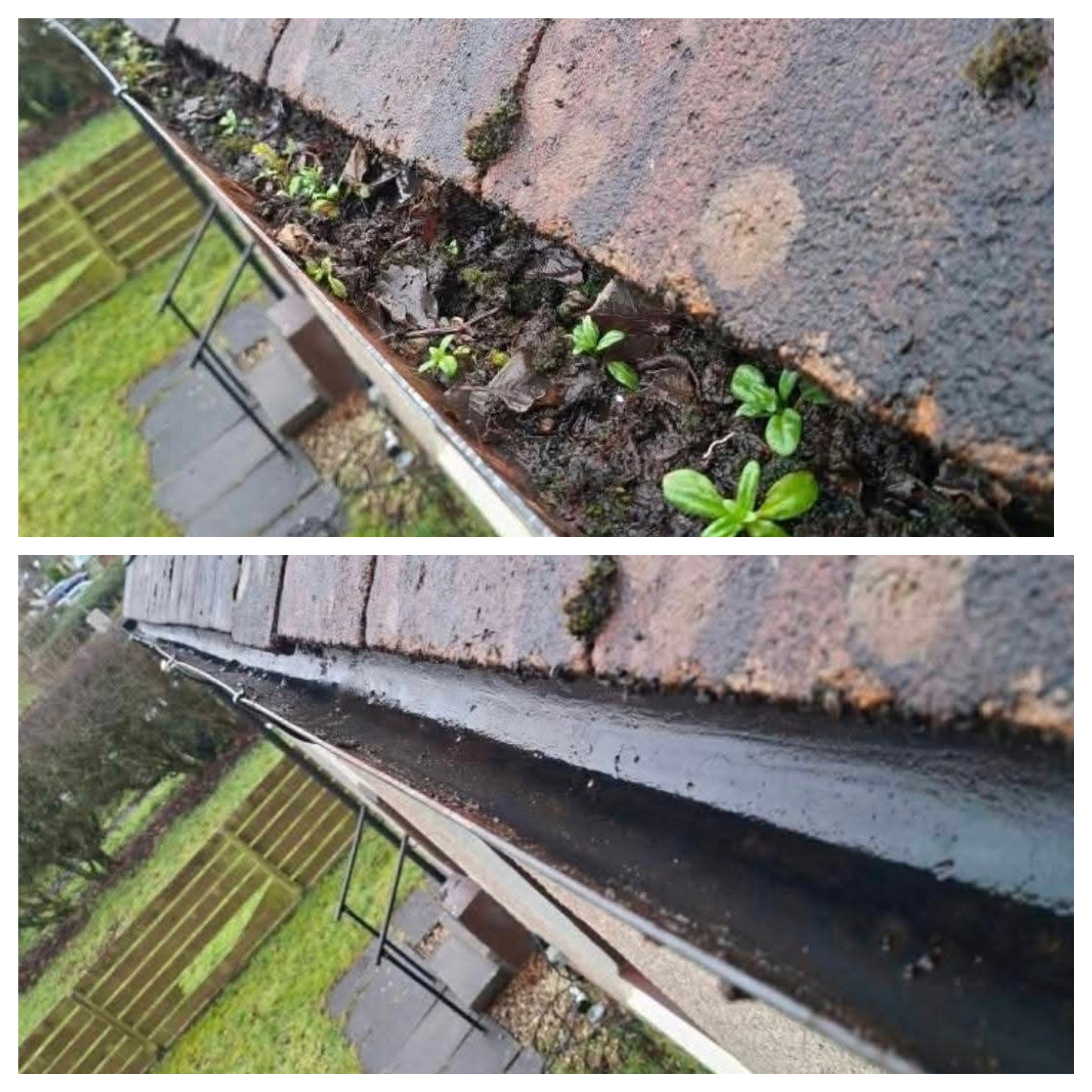 Gutter cleaning by K2 Pressure