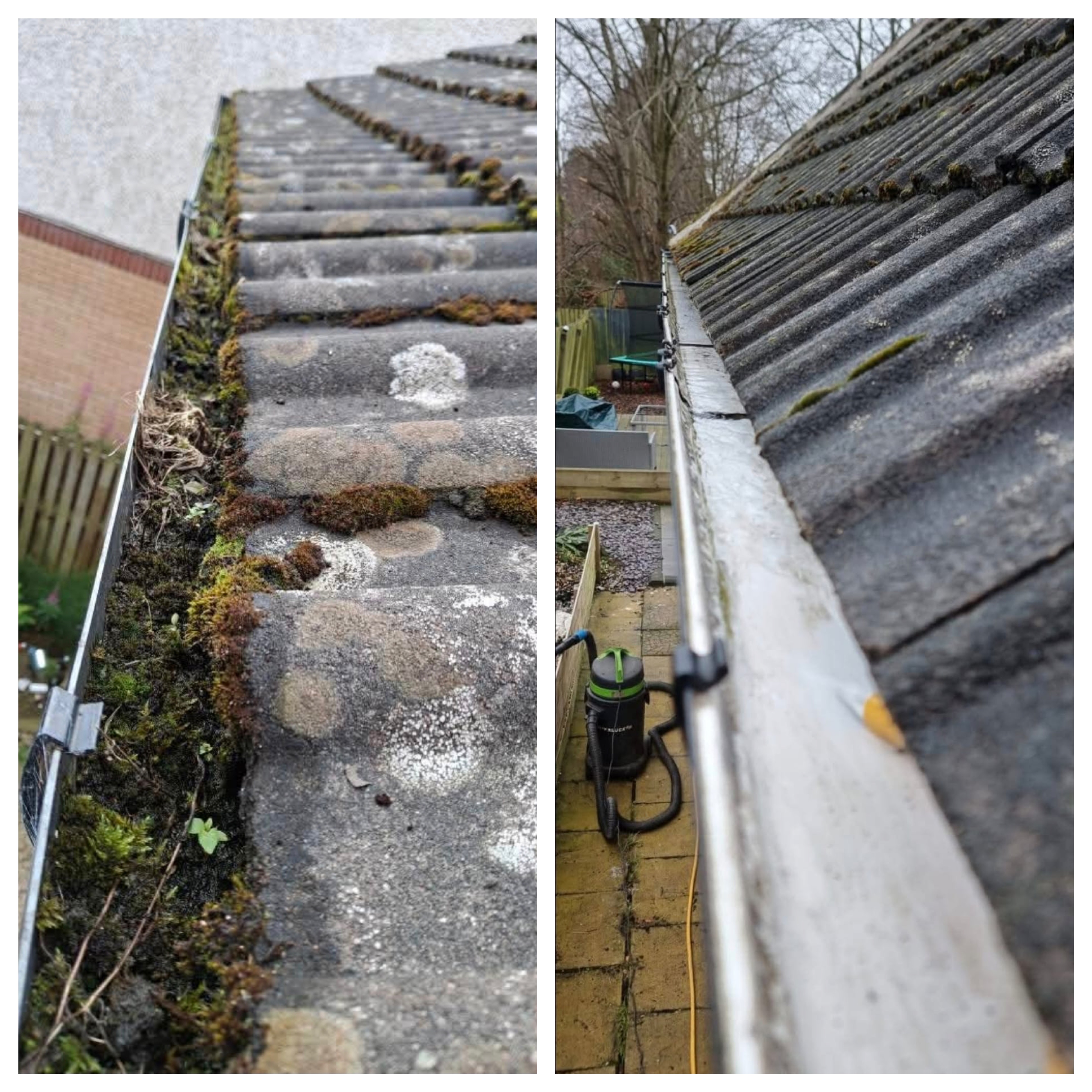 Gutter cleaning by K2 Pressure
