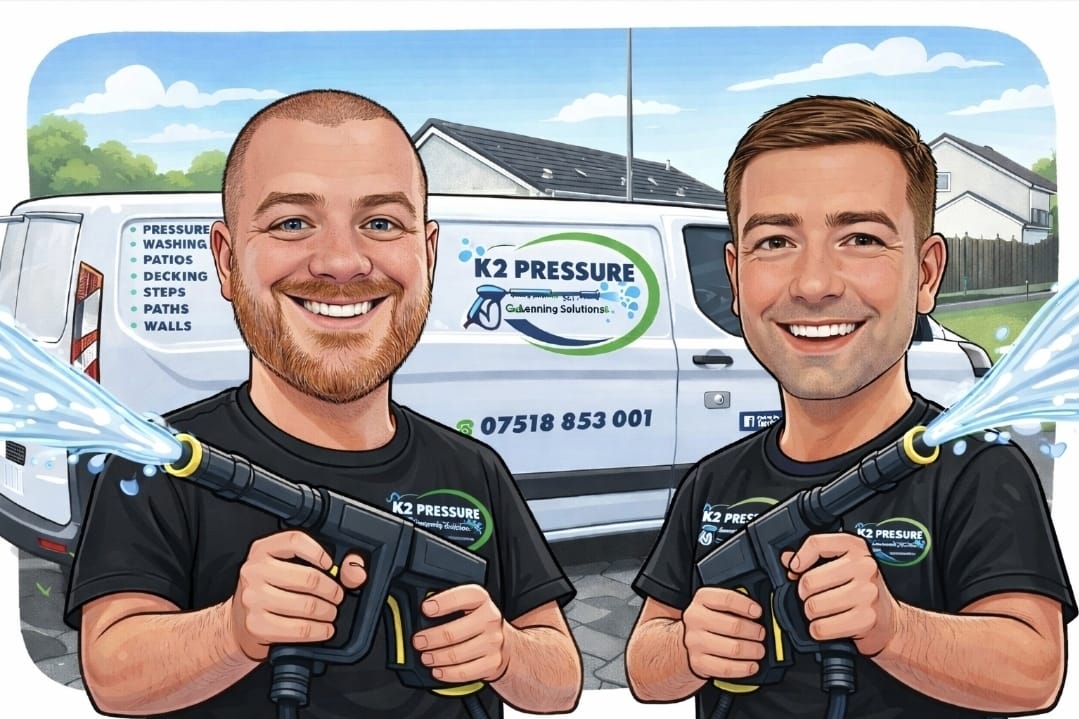 K2 Pressure team ready to clean